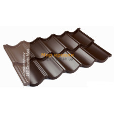 Модульная металлочерепица SCANDINAVIA Ceramic Matt 0,50мм