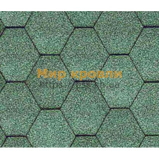 Битумная черепица KATEPAL CLASSIC KL Зеленый