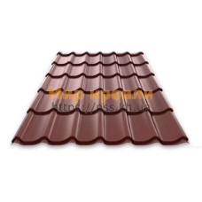Металлочерепица "Монтеррей" ARVEDI Италия 0,45 мат ПЕ