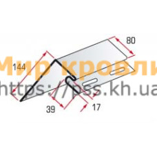 Планка околооконная Альта-Профиль